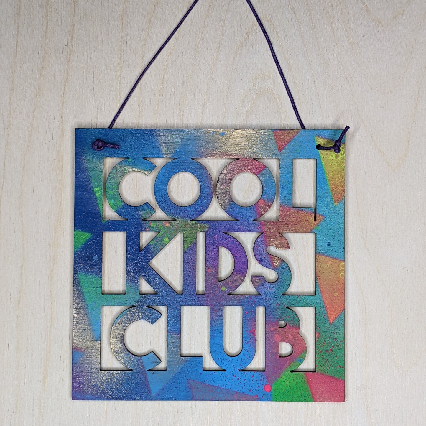 Cool Kids Club sign