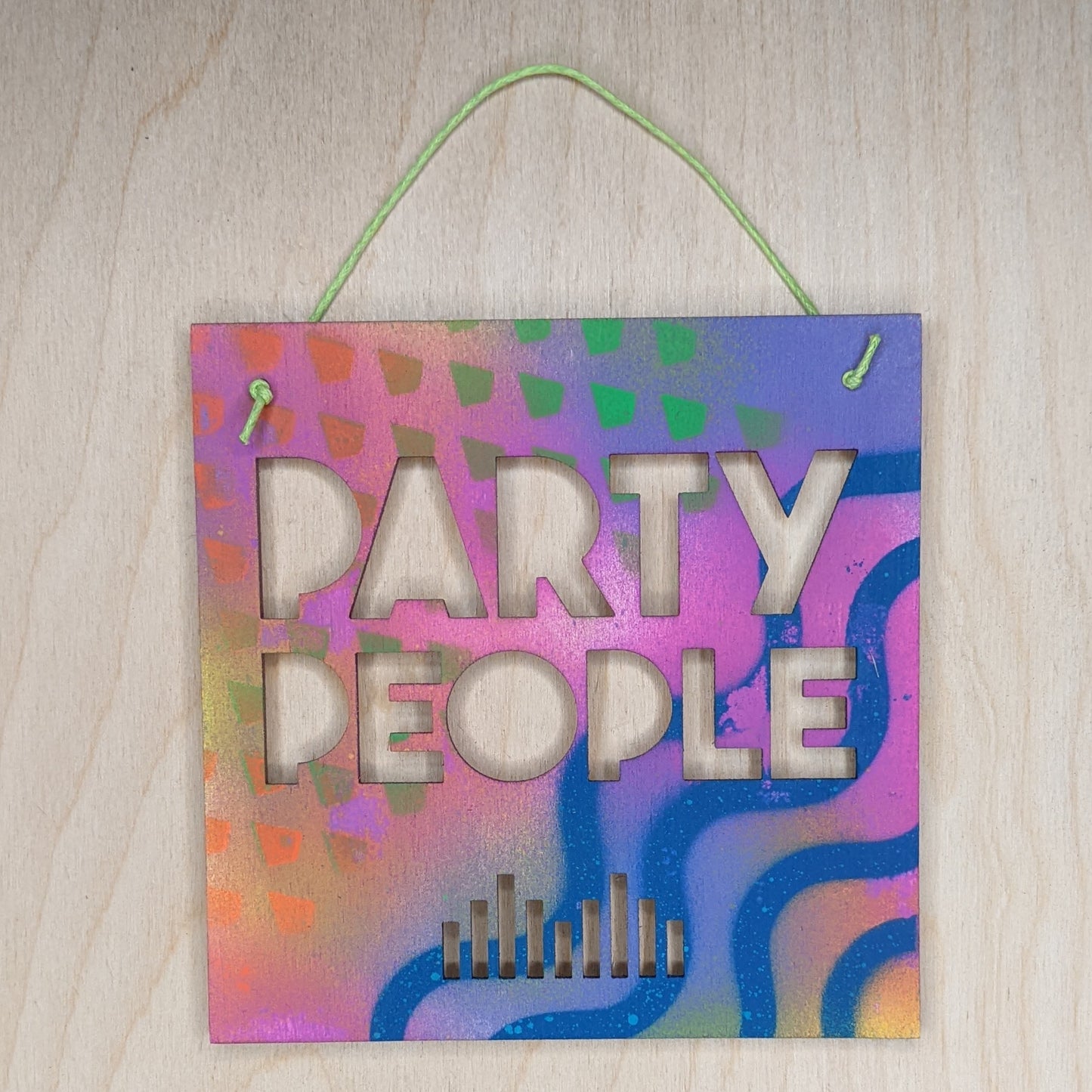 Party People sign