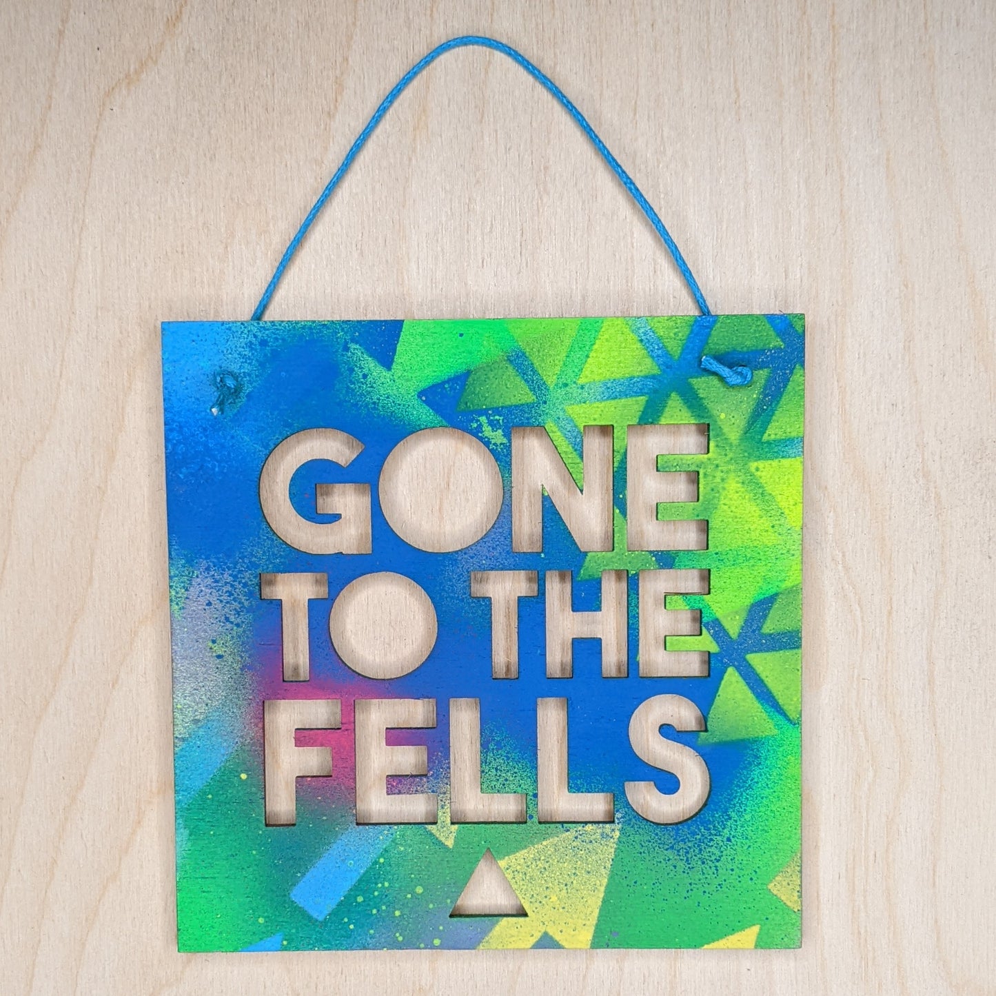 Gone to the Fells sign