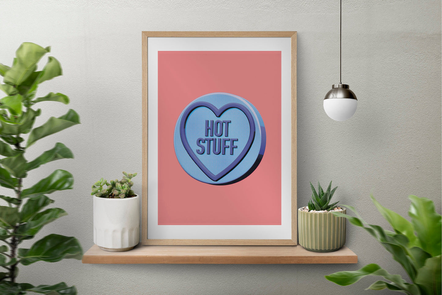 Love Heart Print